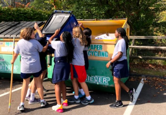 Service Outreach Program at Sacred Heart School
