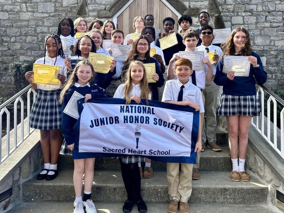 National Junior Honor Society at Sacred Heart School